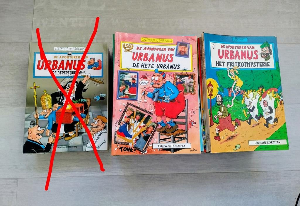 Urbanus strips 1-91 in heel goede staat, Boeken, Ophalen of Verzenden