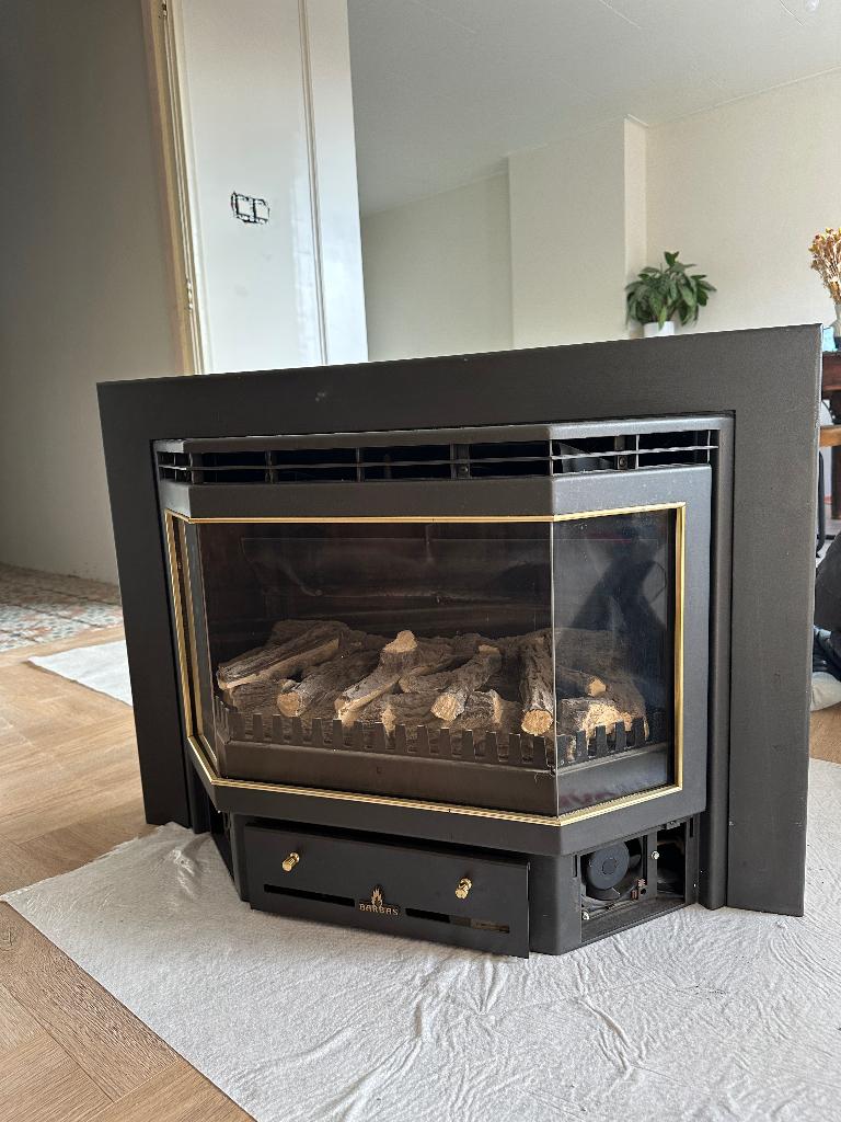 Gaskachel Barbas Panolux 65, Huis en Inrichting, Kachels, Gebruikt, Inbouw, Gaskachel, Gas, Ophalen