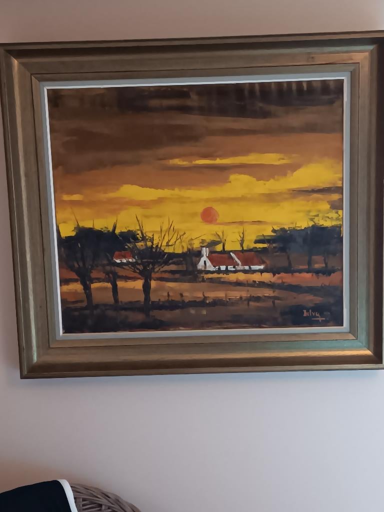 SCHILDERIJ   DELVA, Enlèvement