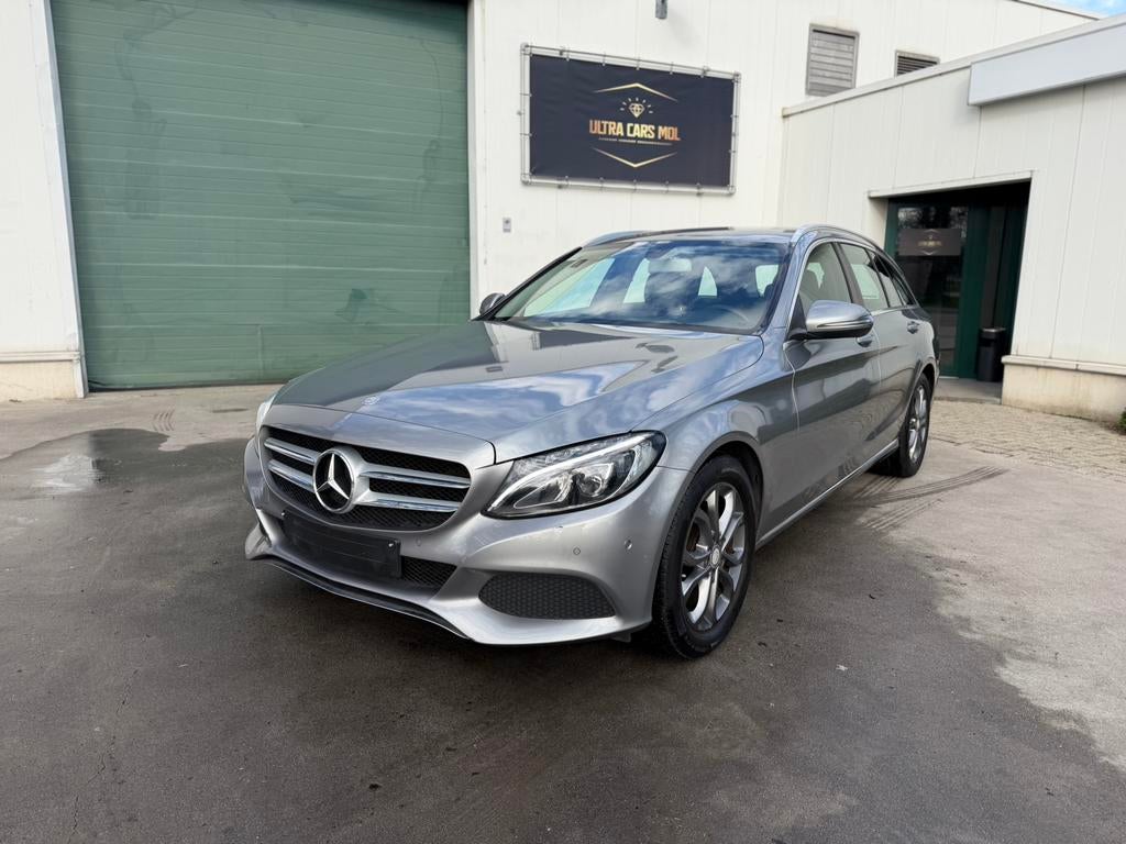 Mercedes C180d Bluetec/Automaat/Euro 6B/Avantgarde/GEKEURD, Auto's, Mercedes-Benz, Automaat, USB, Leder, Bedrijf