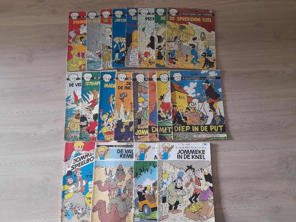 Jommeke strips, Livres, BD, Utilisé, Enlèvement ou Envoi