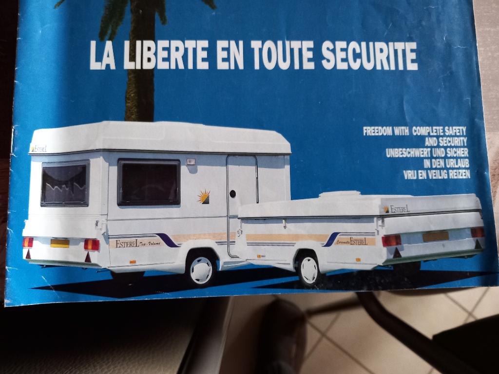 Caravane pliante Esterel Top volume 39 C.D.N., Caravanes & Camping, Présent, Autre, Enlèvement, Jusqu'à 4