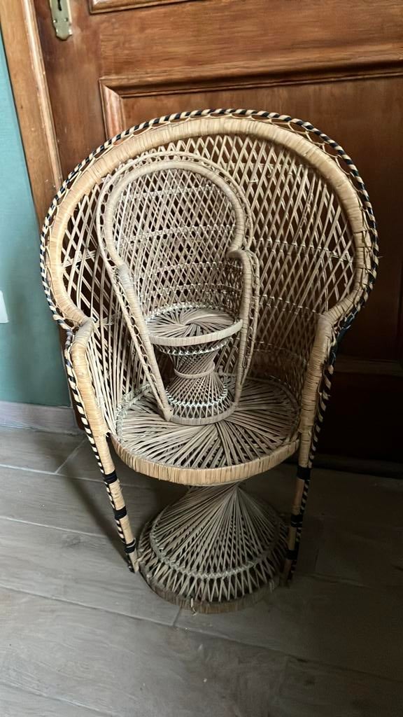 Twee riete stoelen, Kinderen en Baby's, Ophalen, Zo goed als nieuw, Stoel(en)