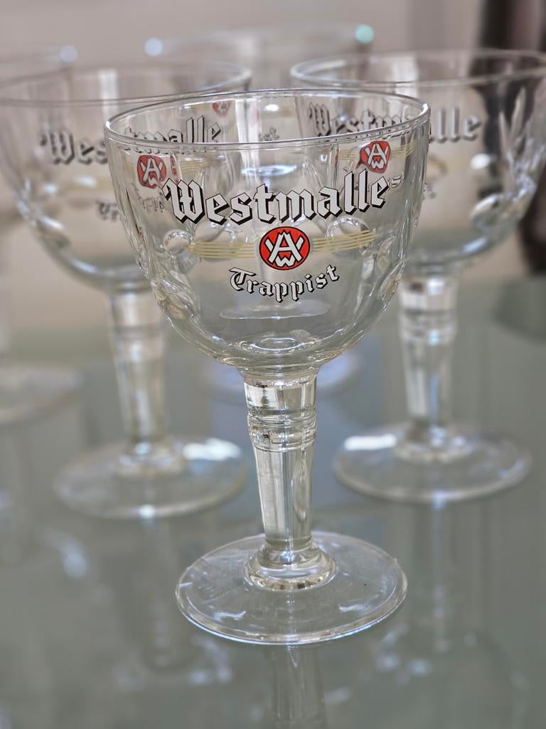 Westmalle bierglazen (6), Ophalen