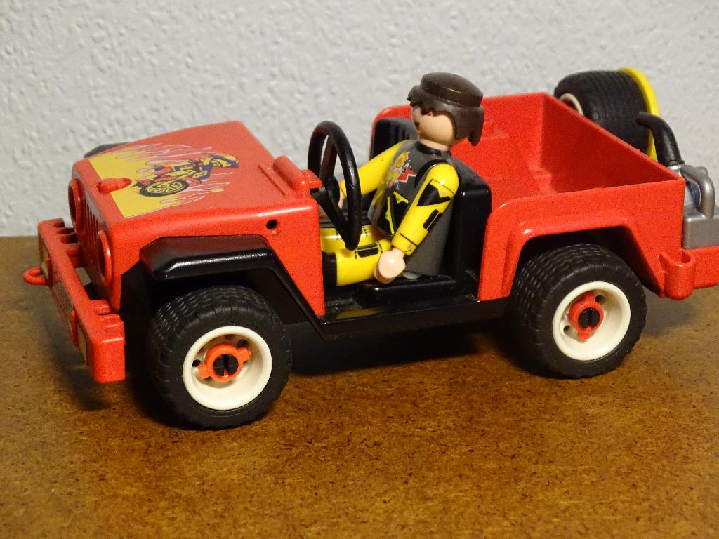 Playmobil jeep, Kinderen en Baby's, Speelgoed | Playmobil, Ophalen of Verzenden, Gebruikt, Los Playmobil