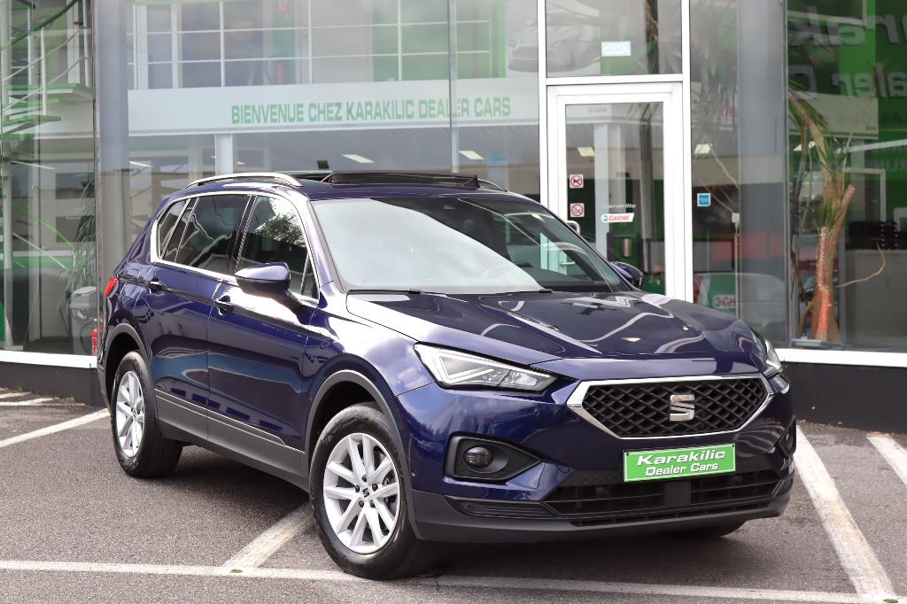 SEAT TARRACO 7PLACES 1.5TSI 150CV DSG PANO GPS CAMERA CUIR, Autos, Seat, Achat, Entreprise, 7 places, Entretenue par le concessionnaire