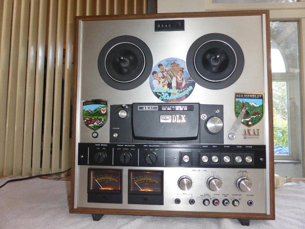 bandrecorder akai GX-286 DLX reel to reel in goede werking, Audio, Tv en Foto, Bandrecorder, Ophalen, Bandrecorder