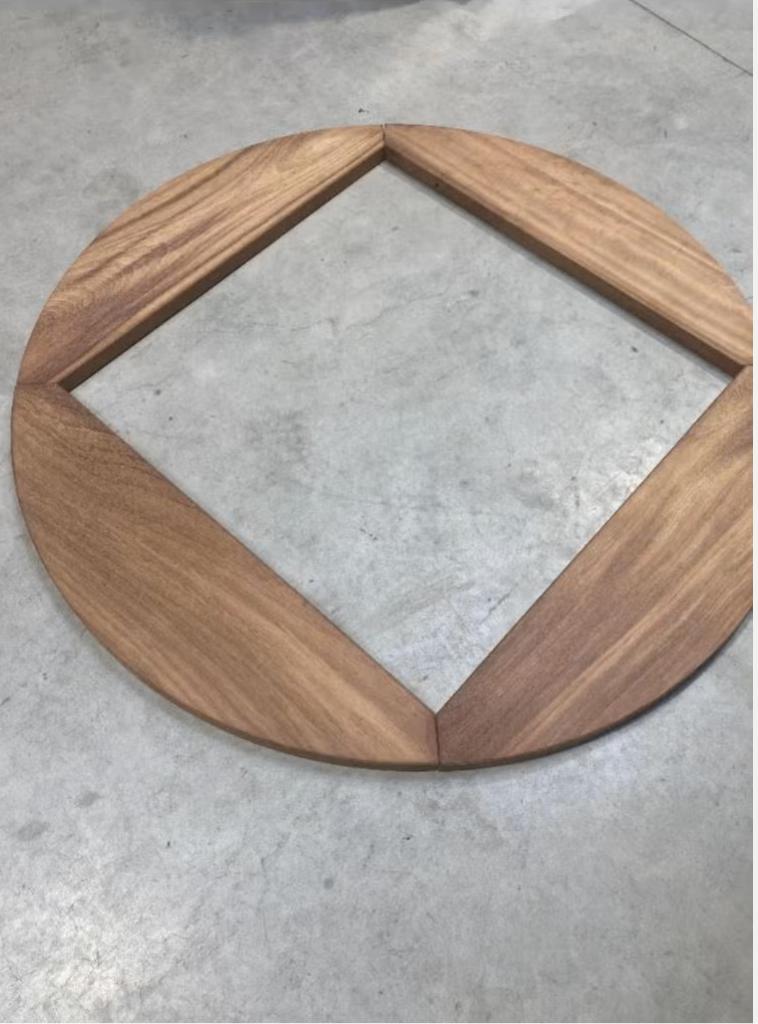 extremis gargantua iroko hout, Tuin en Terras, Ophalen, Gebruikt, Hout