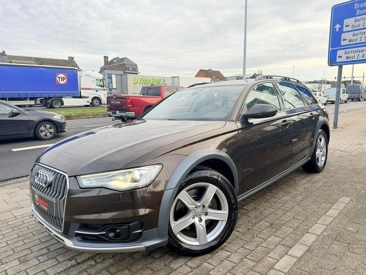 Audi A6 Allroad Quattro 2015 Euro6b 3.0TDI V6 Luchtveren, Autos, Audi, Cuir, Achat, Euro 6, Entreprise