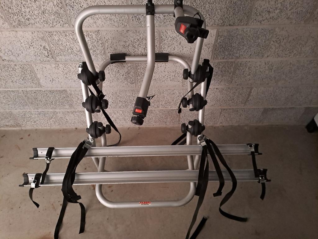 Fietsdrager, Auto diversen, Fietsendragers, Brede banden, Zo goed als nieuw, 2 fietsen, Achterklepdrager