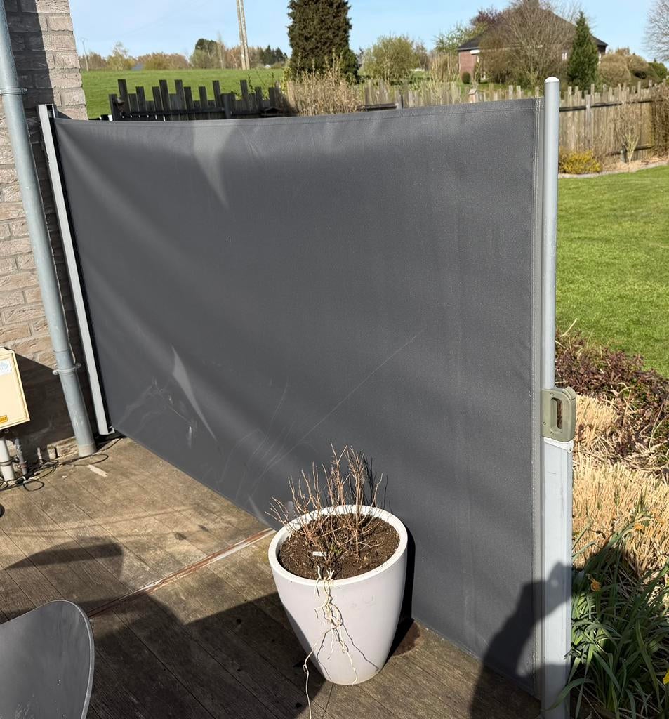 Store Latéral Rétractable / Brise-Vue Roulant, Enlèvement, Comme neuf, Aluminium