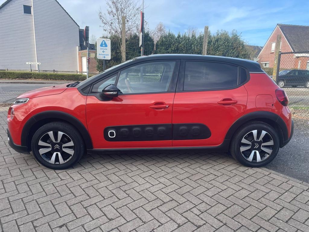Citroen C3 1.2 benzine van 12/2016 met 90000km!, Auto's, Citroën, Voorwielaandrijving, Testrit aan huis, USB, Leder en Stof