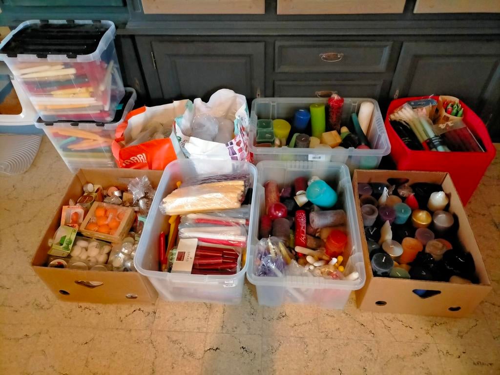 Groot lot kaarsen, Enlèvement, Comme neuf