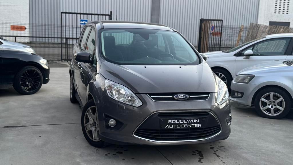 Ford C - Max 1.6Benzine 7 Zitplaatsen 2013 144.xxxkm, Voorwielaandrijving, Stof, Zwart, 7 zetels