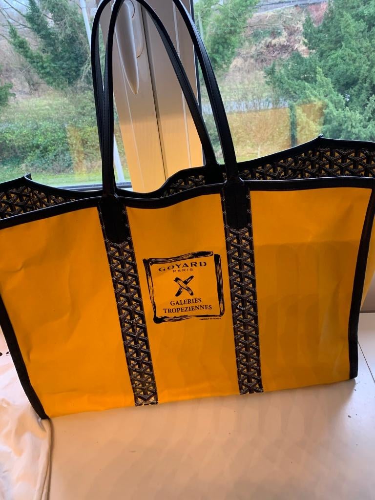 Goyard tote bag Les Tropeziennes reversibel roselin ltd ed, Enlèvement, Neuf, Brun, Autres types