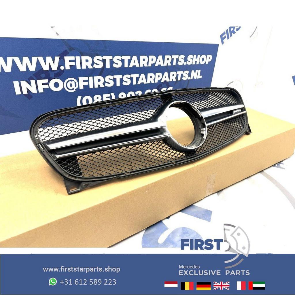W156 GLA45 AMG GRIL ORIGINEEL Mercedes GLA 45 GRILLE 2013-20, Auto-onderdelen, Gebruikt, -, Ophalen of Verzenden, -