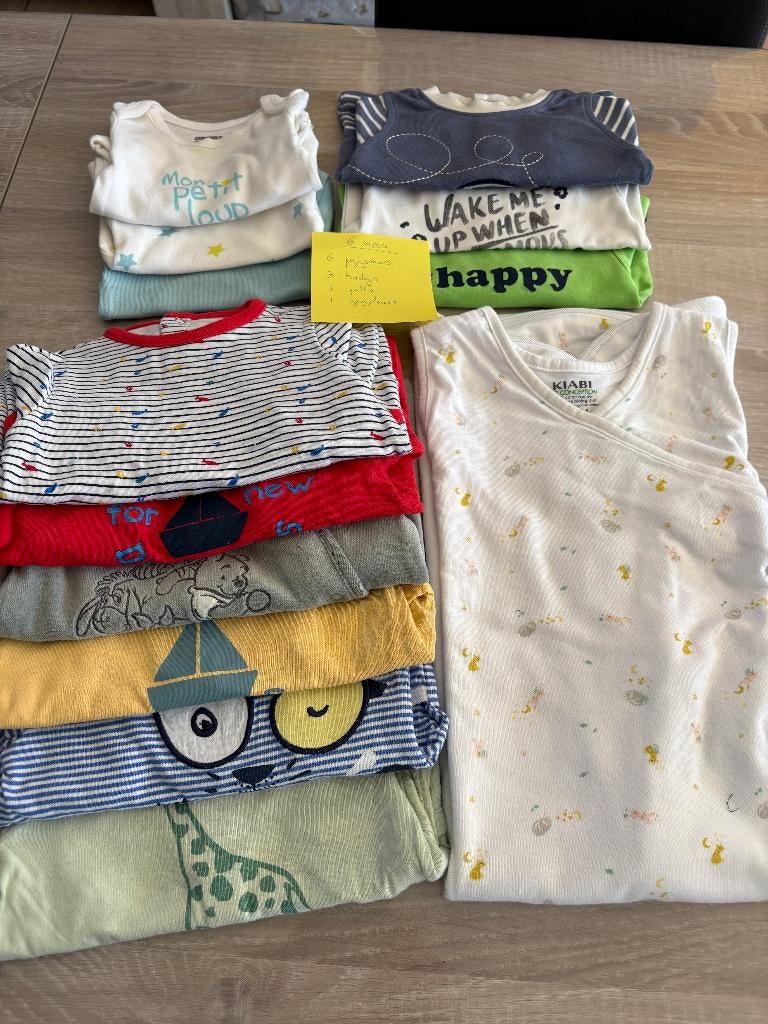 lots vêtements garçon 6 mois, Enlèvement ou Envoi, Comme neuf, Garçon
