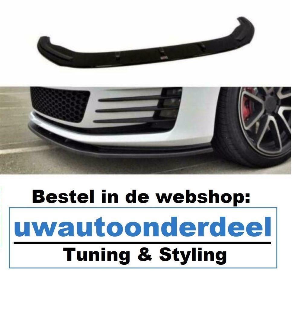 spoiler splitter Voorspoiler Geschikt Voor Golf 7 GTI GTD, Verzenden