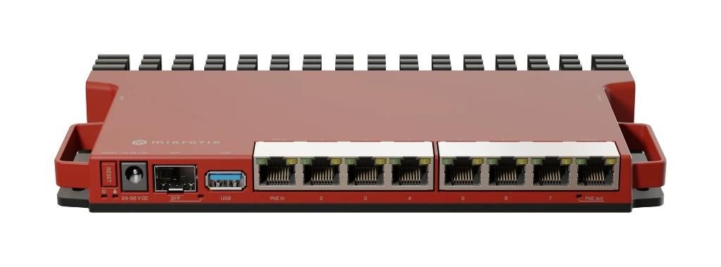 MikroTik L009UiGS-RM router SFP+, Computers en Software, Routers en Modems, Ophalen of Verzenden, Gebruikt, Router, MikroTik