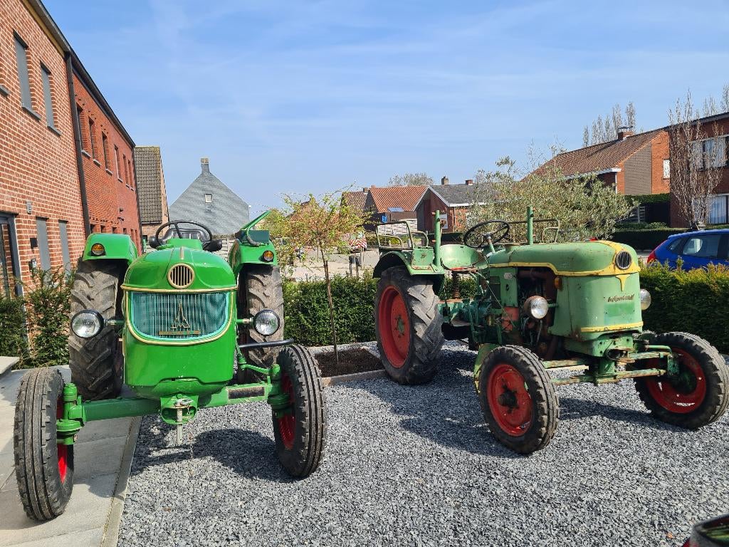 Tractor Deutz 4005 en Deutz D25, Enlèvement