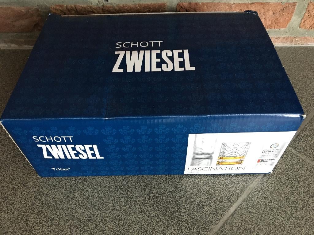 6 whisky glazen NIEUW, Ophalen, Nieuw