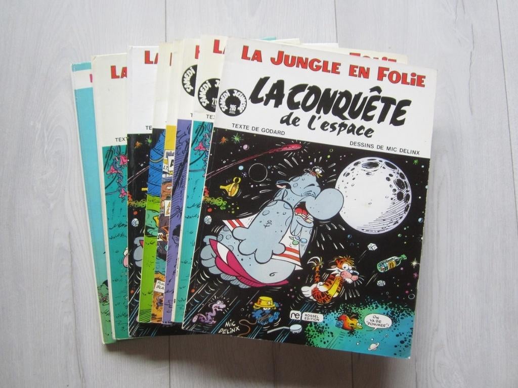 La jungle en folie - 4,00Eur / pièce, Livres, BD, Comme neuf, Plusieurs BD, Enlèvement ou Envoi