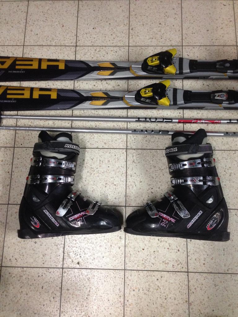 Head ski’s en skischoenen, Enlèvement, Comme neuf, Ski, Head