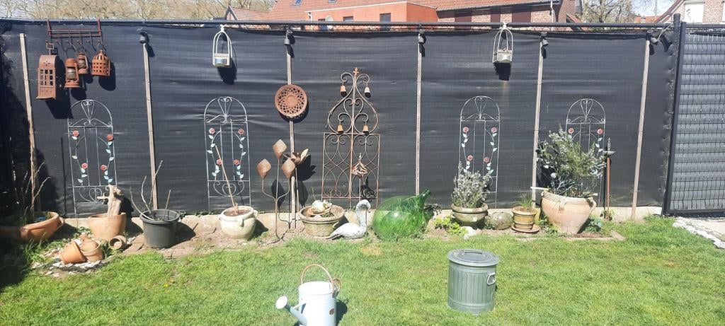 5 sierhekwerk, Tuin en Terras, Tuinhekken en Hekwerk, Ophalen