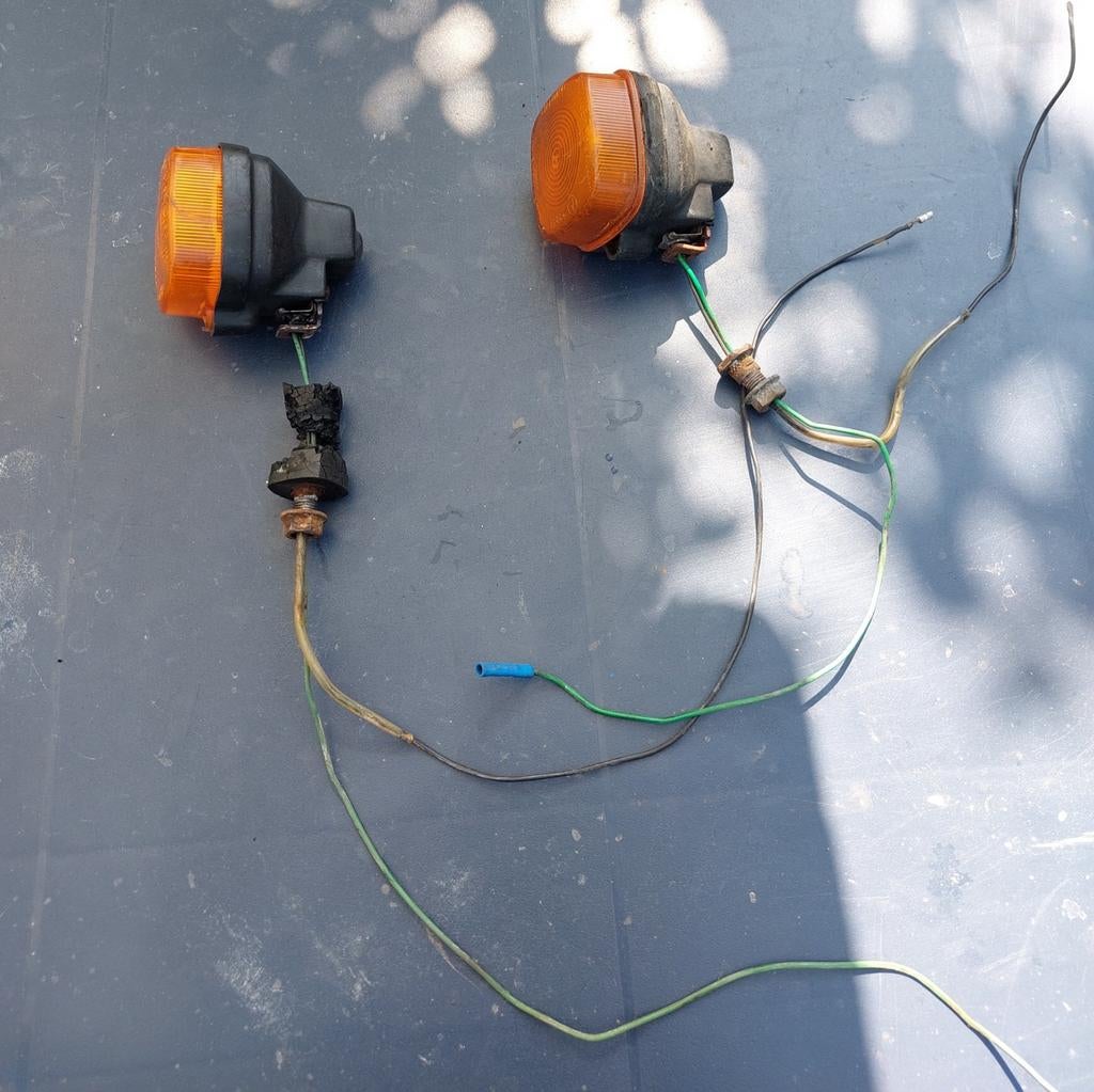 Clignotants arrière d’origine Honda MTX 50/80 1980–1983, Motos, Enlèvement ou Envoi, Utilisé