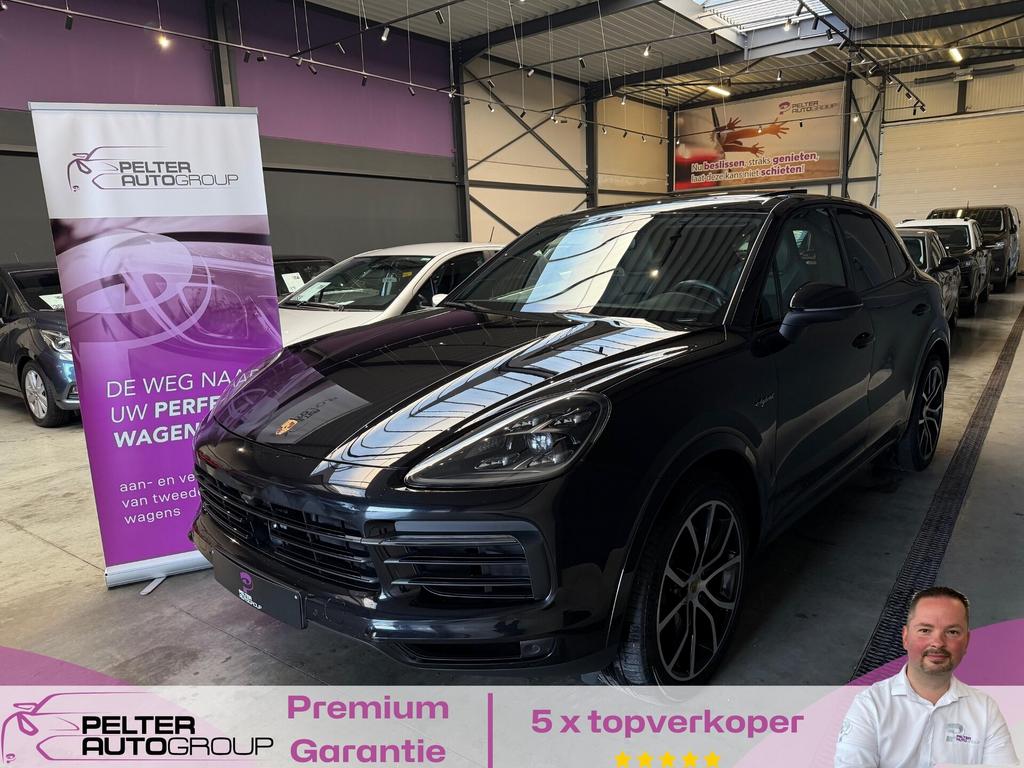 Porsche Cayenne 3.0 E-Hybrid Bose Pano Full. Opt., Auto's, Porsche, Cayenne, 0 min, 0 kg, Zwart