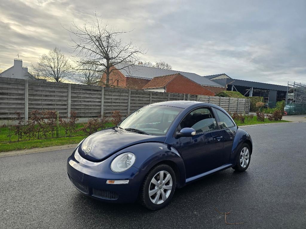 Volkswagen Beetle 1.9tdi - 01/2009 - mooie opties, Auto's, Volkswagen, Voorwielaandrijving, Stof, Blauw, Bedrijf