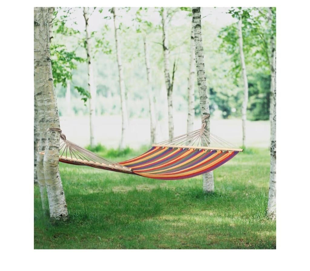 Hamac en toile terrasse piscine camping, Jardin & Terrasse, Hamacs, Comme neuf, Pliable, Intérieur, Extérieur, Enlèvement