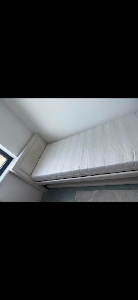 Lit gigogne 1 place avec matela, Enlèvement, Comme neuf, Une personne, Matelas