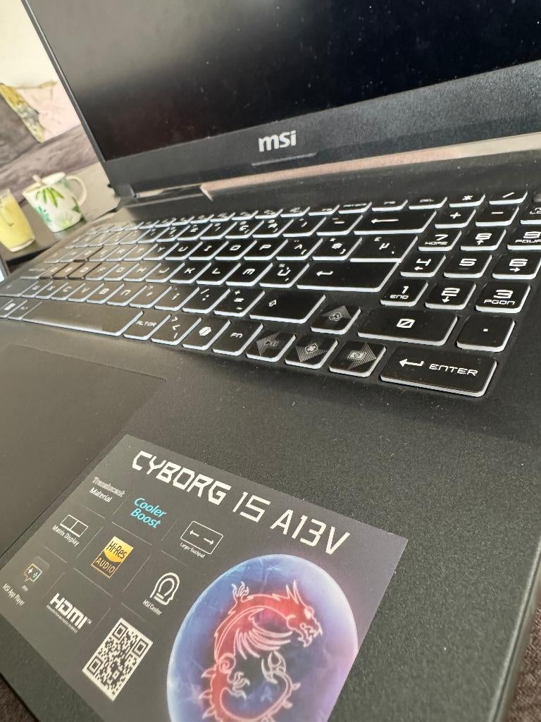 MSI Cyborg 15 A13V, Informatique & Logiciels, MSI, Enlèvement ou Envoi, Intel Core i7 processor, Gaming