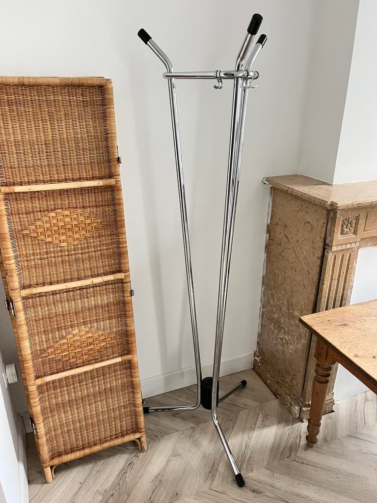 Vintage Tubax kapstok, Huis en Inrichting, Woonaccessoires | Kapstokken, Ophalen, Zo goed als nieuw, Metaal, Staande kapstok