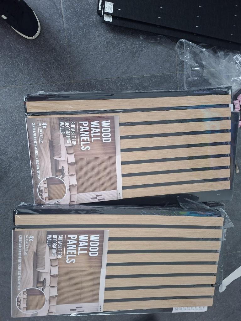 Wandpanelen, Ophalen, Nieuw, Hout