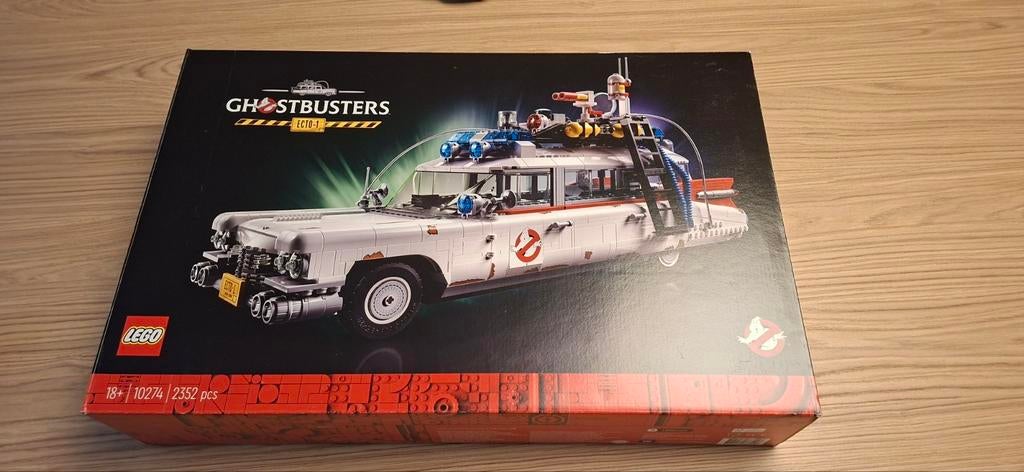 Lego Ghostbusters ECTO1 (10274), Ophalen of Verzenden, Zo goed als nieuw, Complete set, Lego