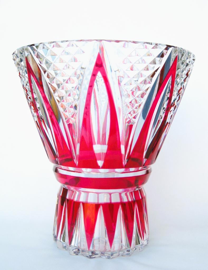 Prachtige Val Saint Lambert tulpenvaas., Ophalen