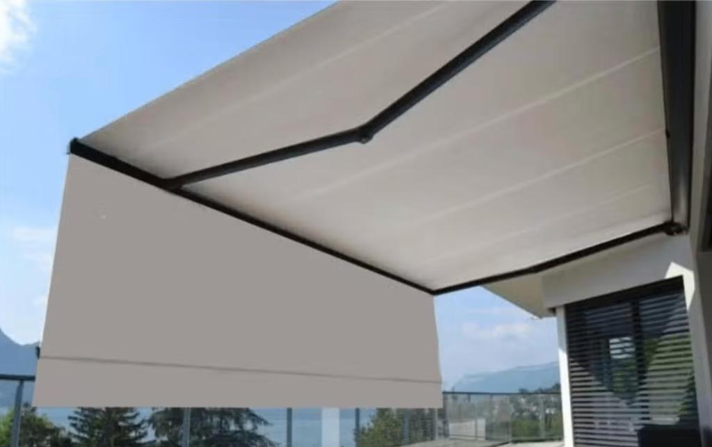 zonneluifel 5,00 m x 3,00 m gemotoriseerd MEMPHIS, Ophalen, Gebruikt, Elektrisch