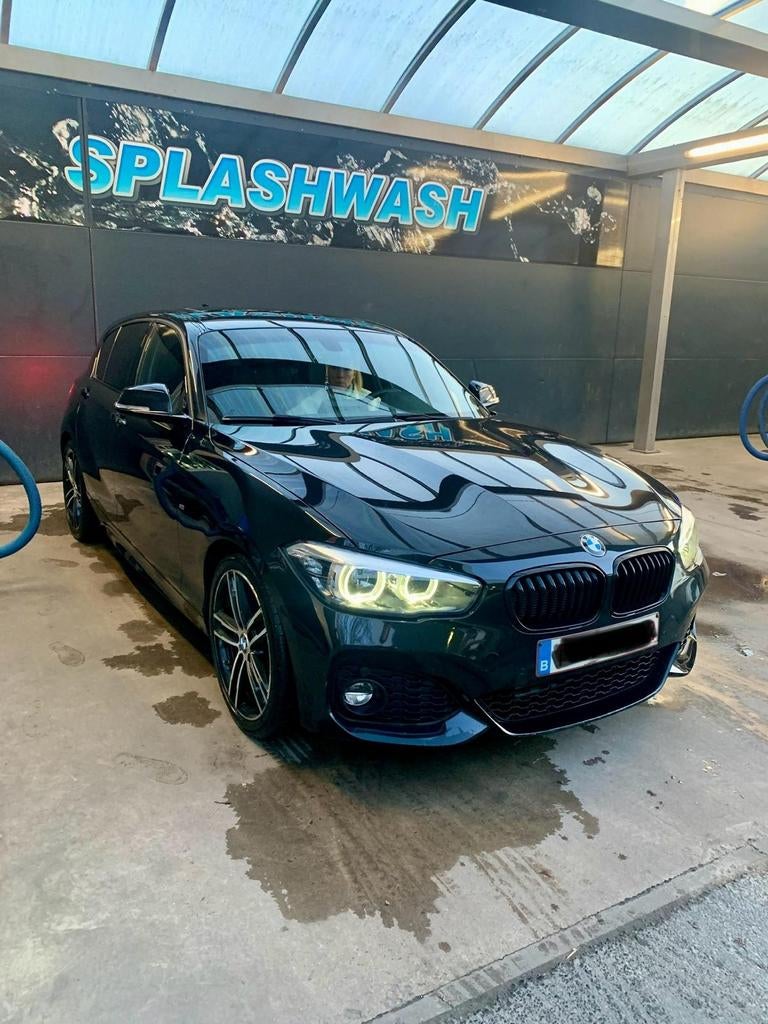 BMW 118d pack M, Autos, Cuir, 118 g/km, Achat, Noir