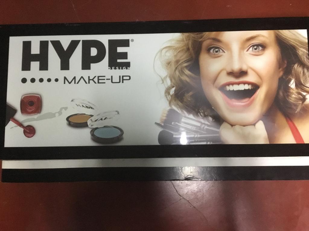 Reclame bord voor make-up nu voor maar 50€, Verzamelen, Ophalen of Verzenden, Gebruikt, Reclamebord