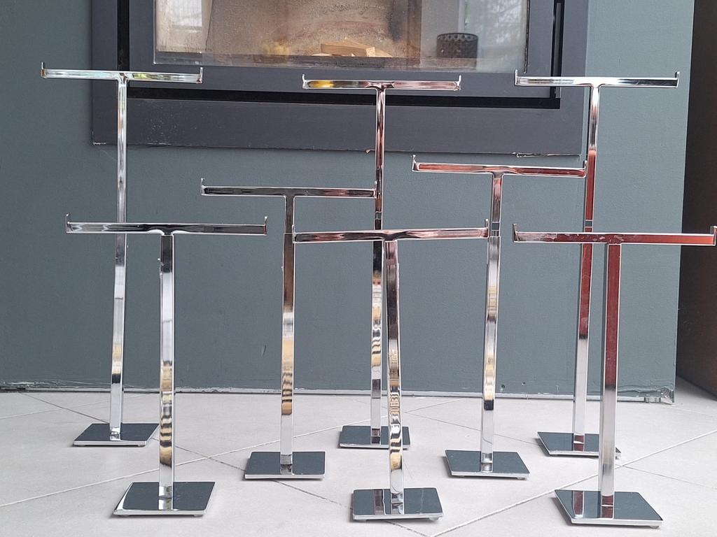 Présentoirs, support en chrome bijoux / lunettes/ sacs, Enlèvement, Neuf