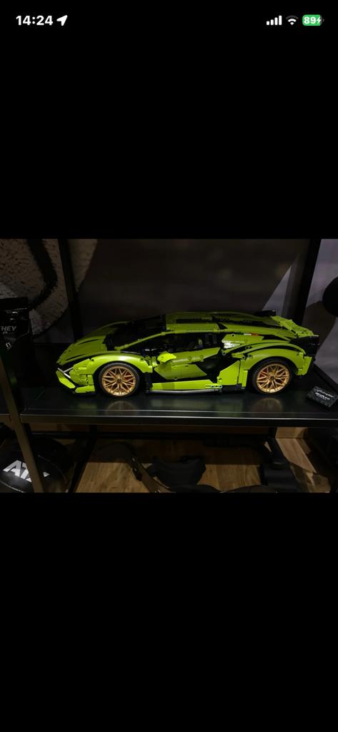 Lego technic Lamborghini sian, Ophalen, Zo goed als nieuw, Lego