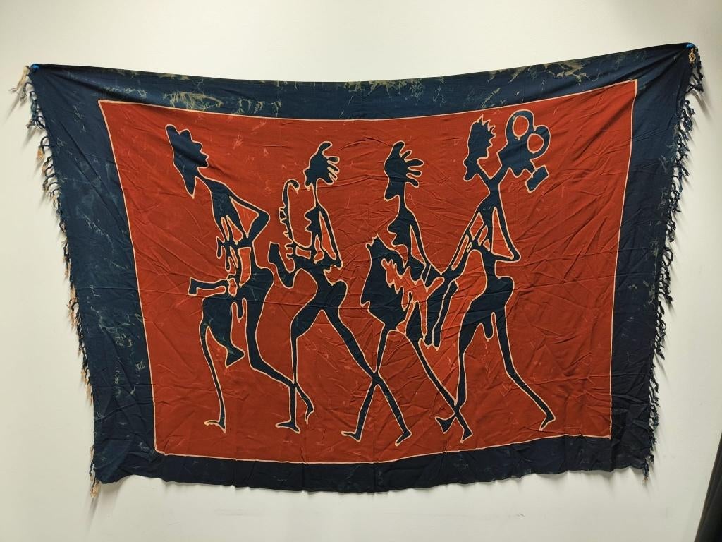 Afrikaans Wandkleed, Antiek en Kunst, Ophalen