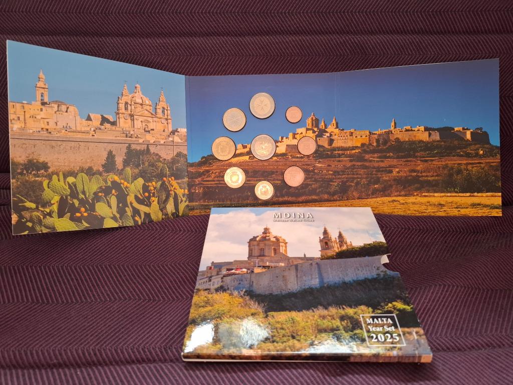 Malta 2025 BU set - Mdina, Ophalen of Verzenden, Malta, Overige waardes, Setje
