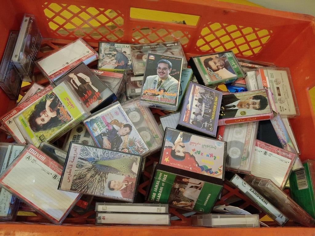 Lot de Cassettes Audio Vintage - Raï & Musique Orientale, Enlèvement, Classique