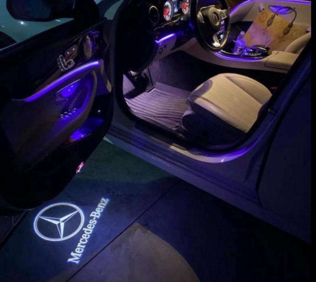 Mercedes Benz Deur Logo Projector  Portier verlichting, Ophalen of Verzenden, Mercedes-Benz