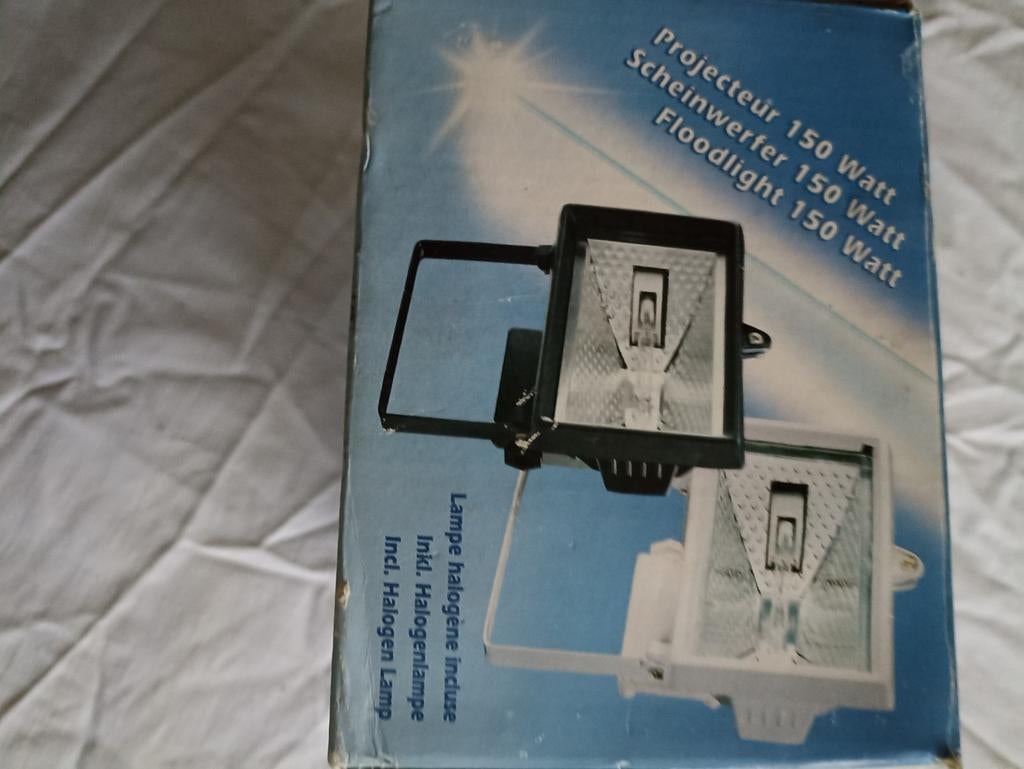 Projecteur 150watt lampe halogène inclue, Enlèvement ou Envoi, Lampe