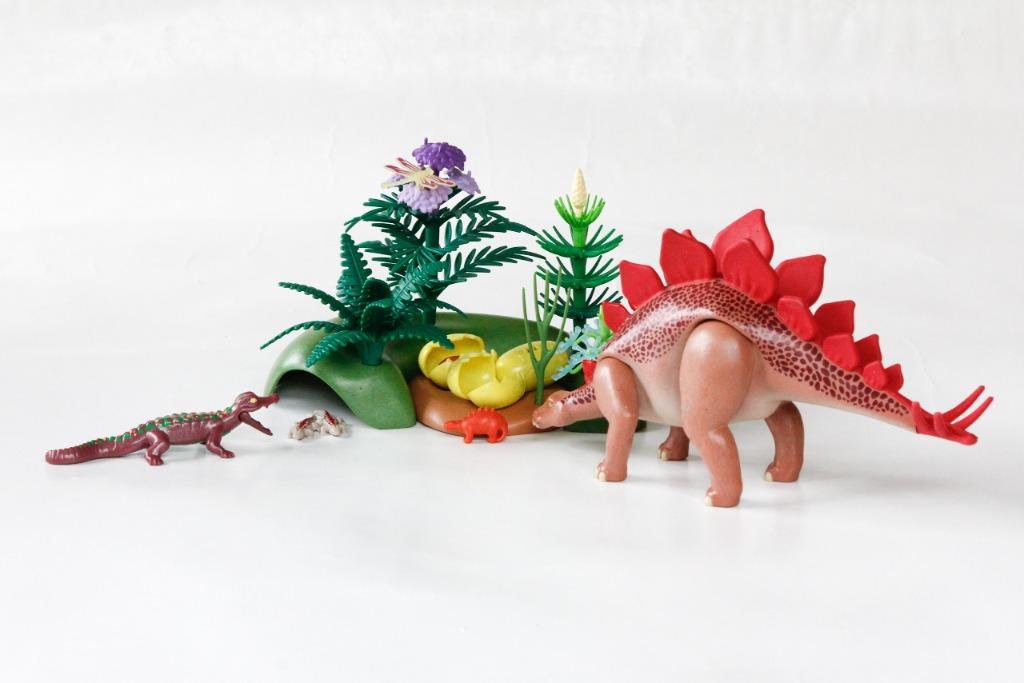 Playmobil Dinos: 5232 - Mama Stegosaurus met eieren, Enfants & Bébés, Jouets | Playmobil, Utilisé, Ensemble complet, Enlèvement ou Envoi