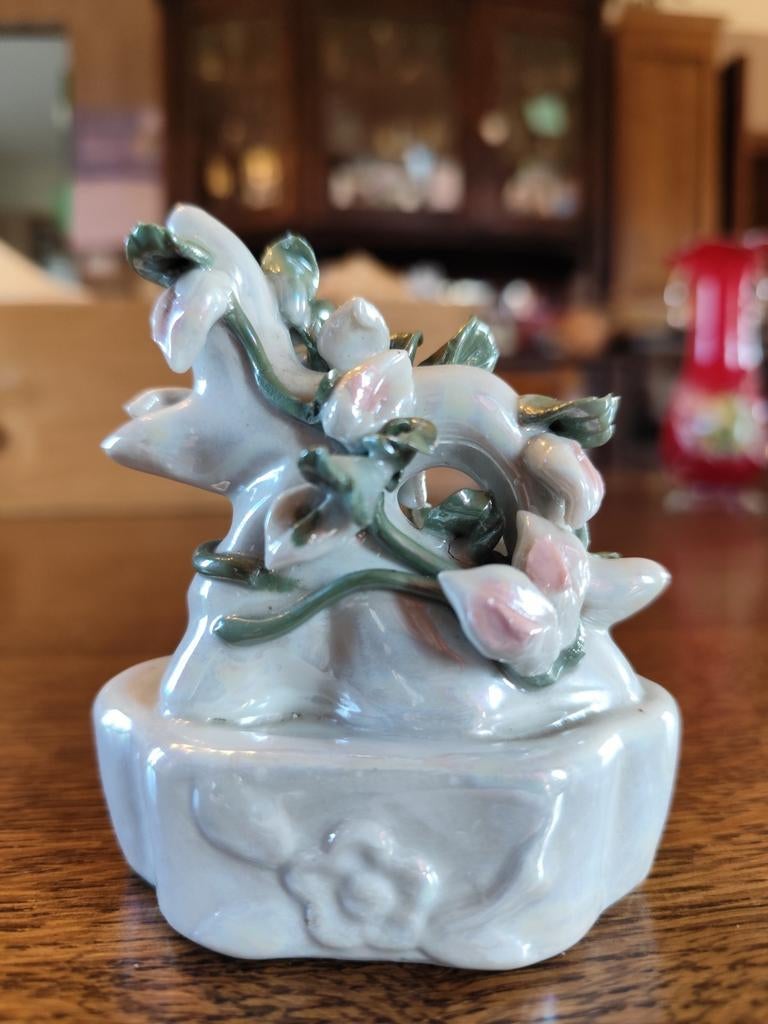 Porcelaine florale abstraite, Antiquités & Art, Enlèvement ou Envoi